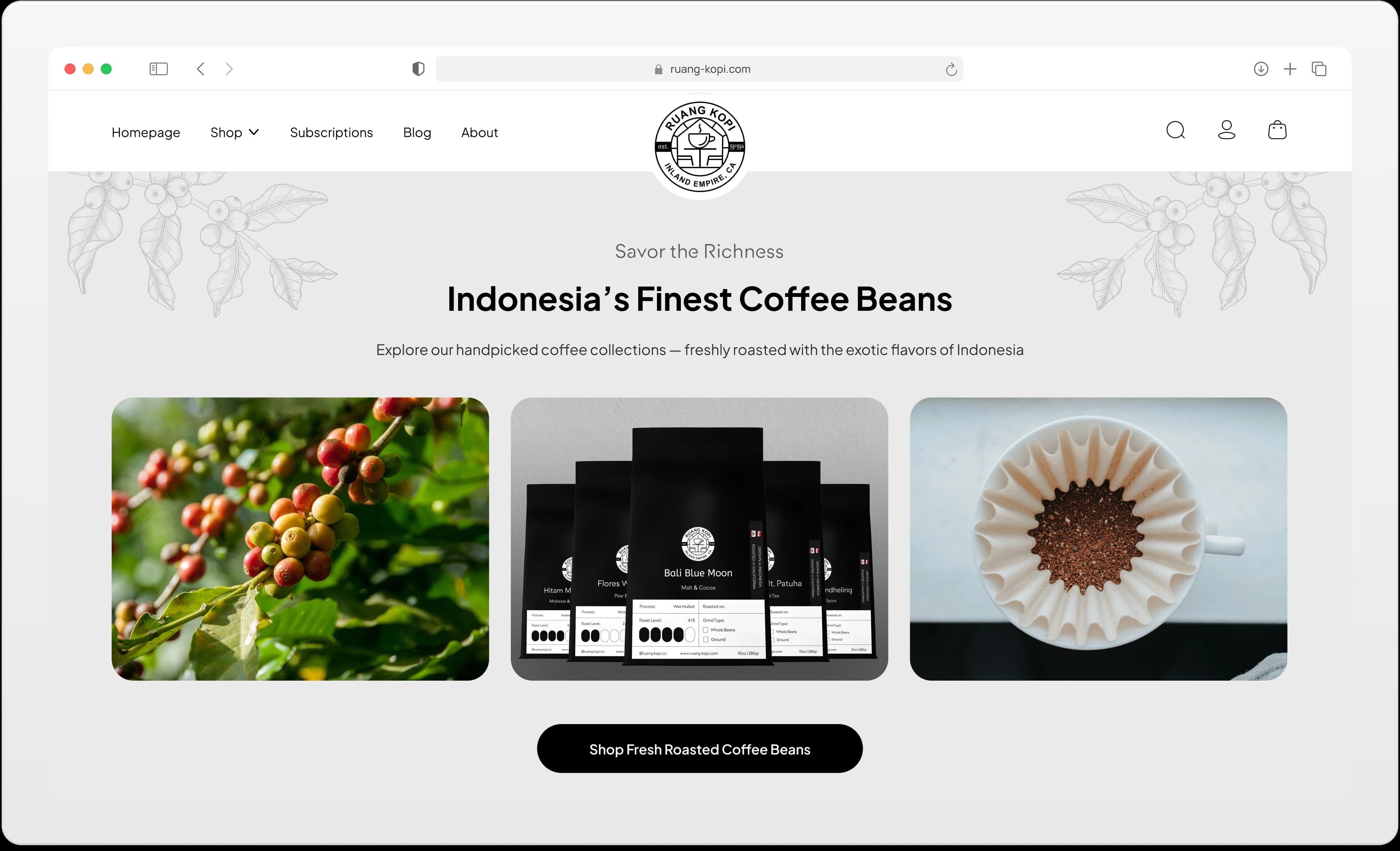 Ruang Kopi showcase 0