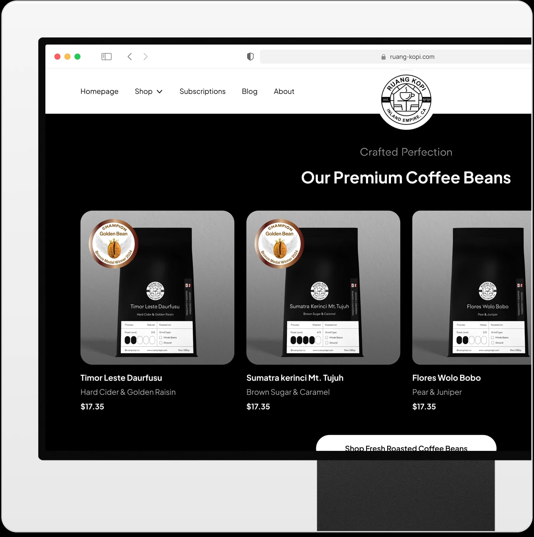 Ruang Kopi showcase 1