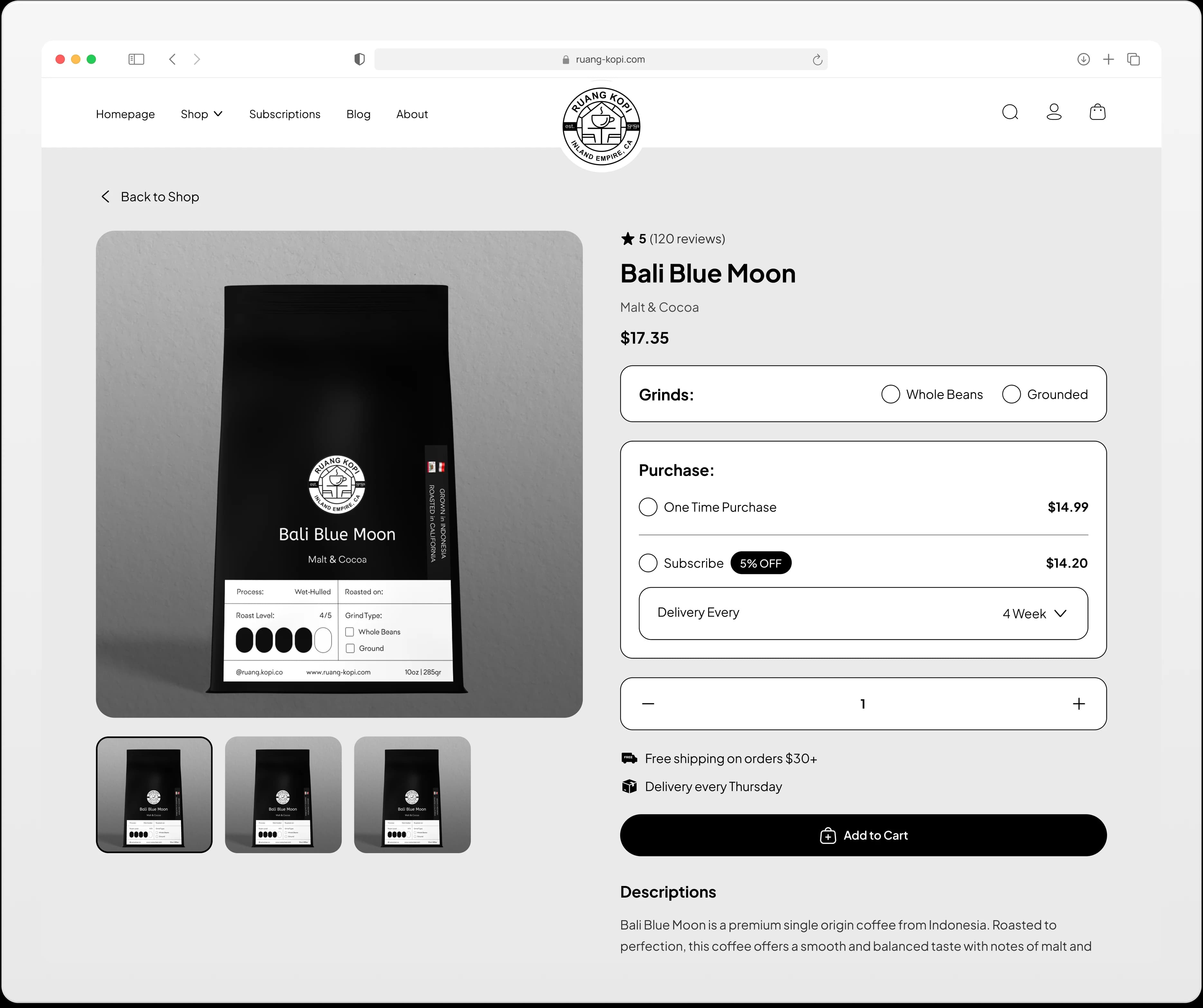 Ruang Kopi showcase 2