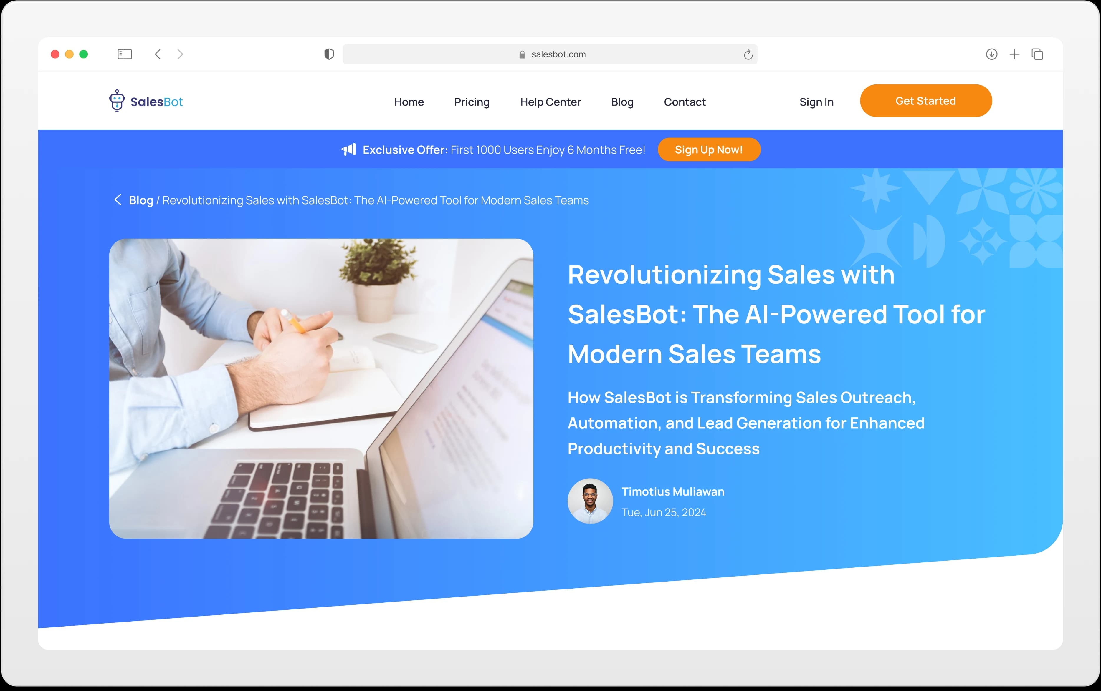 Salesbot showcase 4